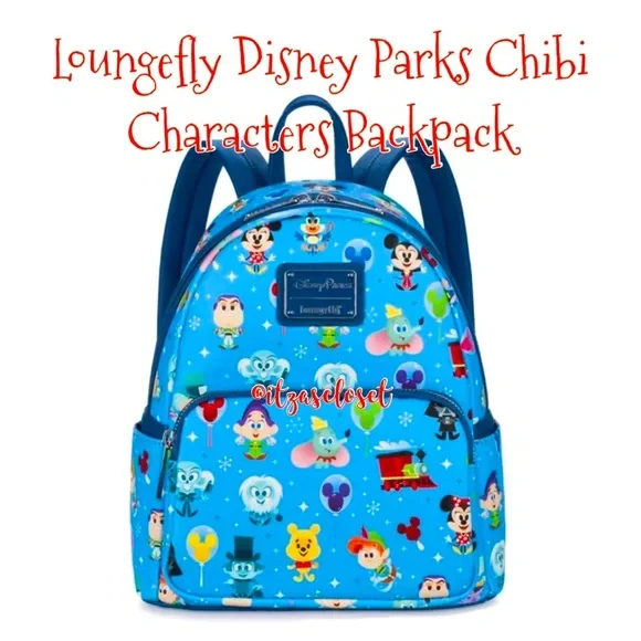 Loungefly Bags Loungefly Disney Parks Chibi Characters Mini